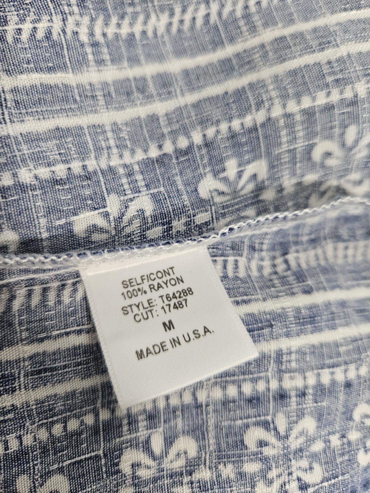 Oddi Boho Patchwork Mixed Print Top Medium Bell S… - image 7