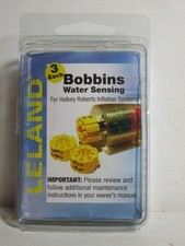 NEW PACKAGE OF 3 LELAND BOBBINS WATER SENSING HAKLEY ROBERTS INFLATION SYSTEM