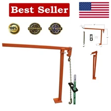 Professional-Grade T Post Puller – Heavy Duty, Compact, with Lifting Chain