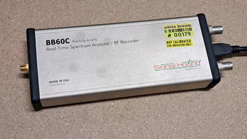 Signal Hound BB60C Real Time Spectrum Analyzer 6GHz | eBay