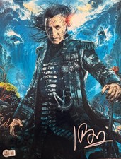 Javier Bardem Signed 11x14 Photo Pirates of the Caribbean Autograph Beckett
