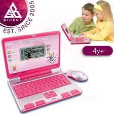Image of VTech Challenger Laptop Pink For Pre-school Kids│Educational Computer Toy│4y+