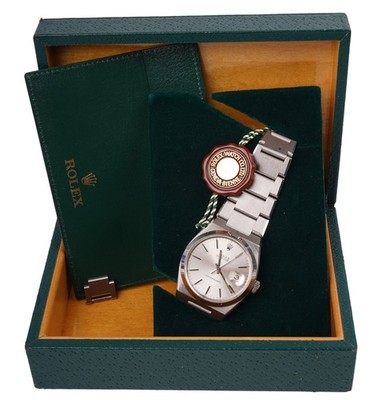 seltene Rolex Datejust Oysterquartz Ref. 17000 in seltener Box 1978