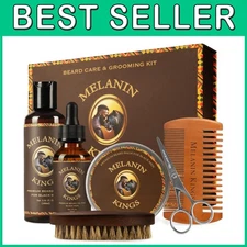 Beard Grooming Kit with Ancient African Ingredients