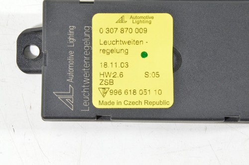 Porsche 911 996 Scheinwerfer Nivelliersystem Xenon Niveauregelgerät 99661805110