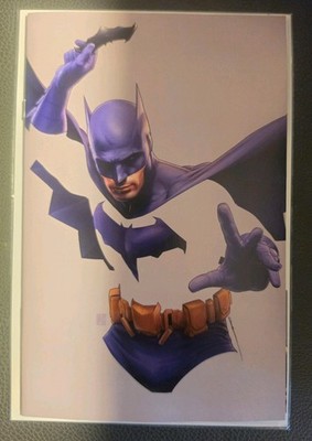 Batman JTC Virgin Negative Space Sdcc Signed by John Tyler Christopher