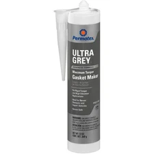 Permatex Gasket Sealant 82195; Ultra Grey RTV 13 oz. Cartridge, Grey Silicone