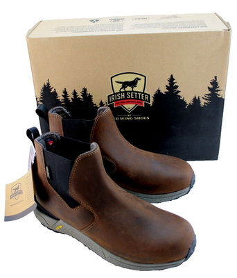 IRISH SETTER Canyons Size EE Soft Toe Waterproof Men Pull-on
