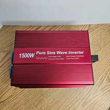 12V Power Inverter Pure Sine Wave 1500W 3000W Surge 110V Ningbo Fenghua E-Lion