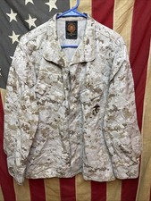 Medium Short - US Marine Corp MARPAT Desert Camo Top Blouse USMC MCCUU D950