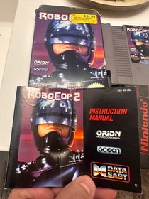 RoboCop 2 (Nintendo Entertainment System, 1991) NES Video Game CIB Complete