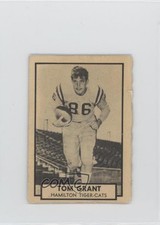 1962 Topps CFL Tom Grant #66 z9k