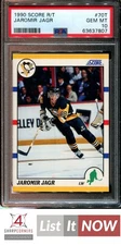 1990 SCORE ROOKIE TRADED #70T JAROMIR JAGR RC PSA 10