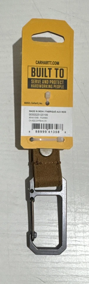 Porta llaves de pato de nailon Carhartt autobloqueante Foto 2 de 2
