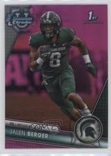 2023 Bowman U Chrome Pink Refractor Jalen Berger #121 12b7