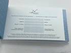 Authentic Breguet Watch Warranty Certificate Book without dealer stamp