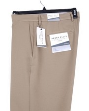 Perry Ellis Portfolio Modern-Fit Stretch Twill Dress Pants Elmwood 36x30 NWT