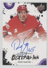 2025-26 Detroit Red Wings Centennial Octopus Ink Danny DeKeyser #OI-DD Auto 07po