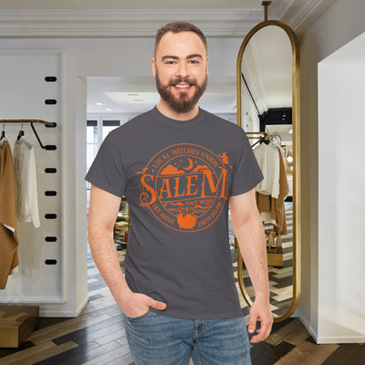 Local Witches Union Salem Shirt Women Cotton Halloween T Shirt Witchy Tshirt