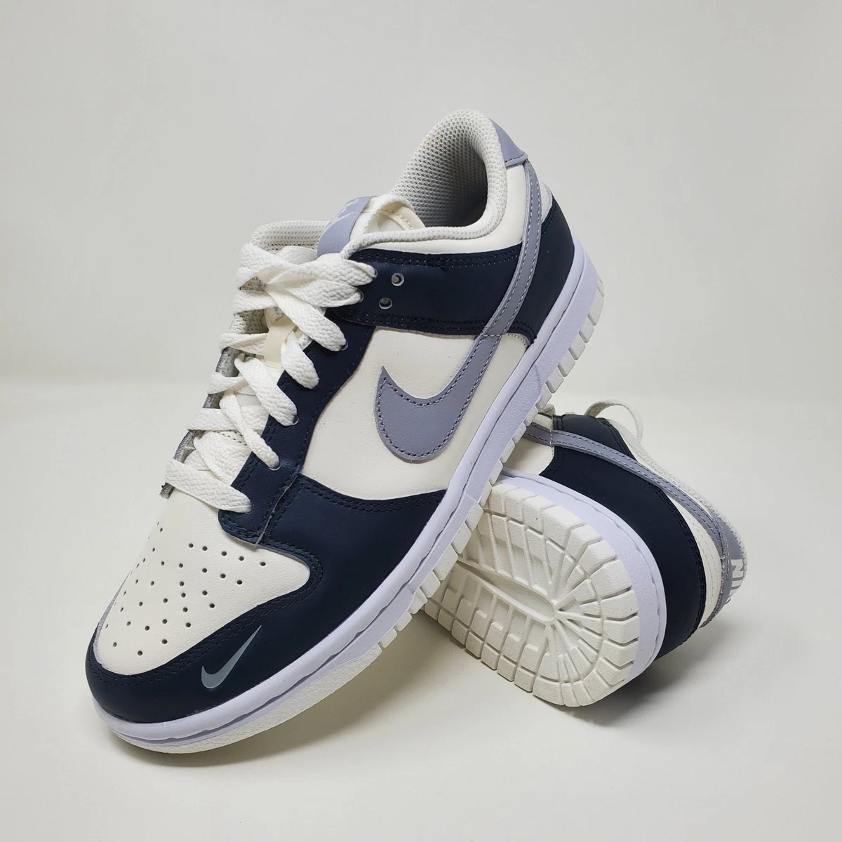 NIKE Air Prestige 2 High Sz 10 Wolf Grey/Navy/White Leather 335808-041 Dunk s-l1200.jpg main image 3