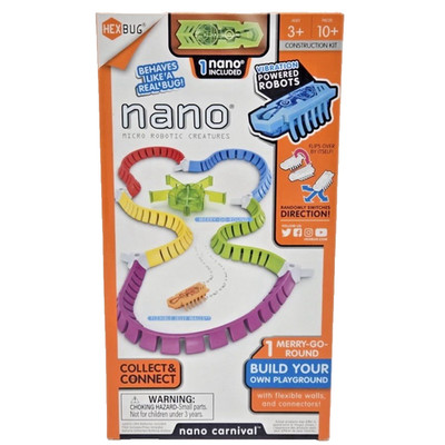 Nano Micro Robotic Creatures Hexbug Educational Learning Toy Merry Go Round RARE