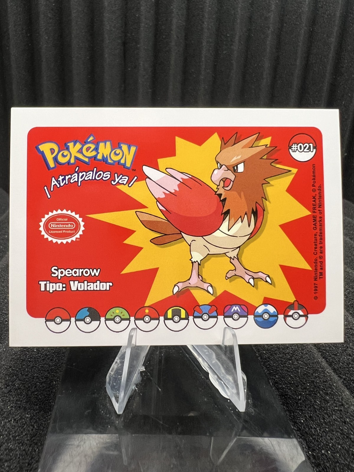 Spearow #21 - Who's That Pokemon 2025 - Pokemon Card NM