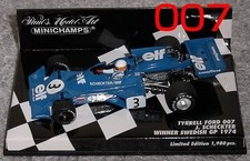 1/43 Tyrrell Ford 007 Scheckter 1974 Swedish Gp Winner