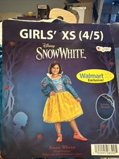 Snow White Live Action Deluxe Child Costume X-Small 4-5.