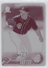 2016 Bowman Draft Chrome Printing Plate Magenta 1/1 Javy Guerra Javier 1og