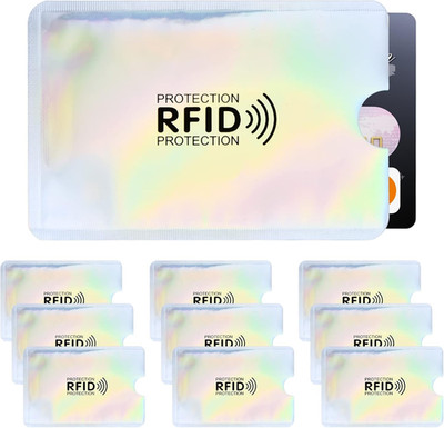 10 x Scheckkartenhülle, RFID Blocker Kartenhülle, RFID Blocking NFC Schutzhüllen
