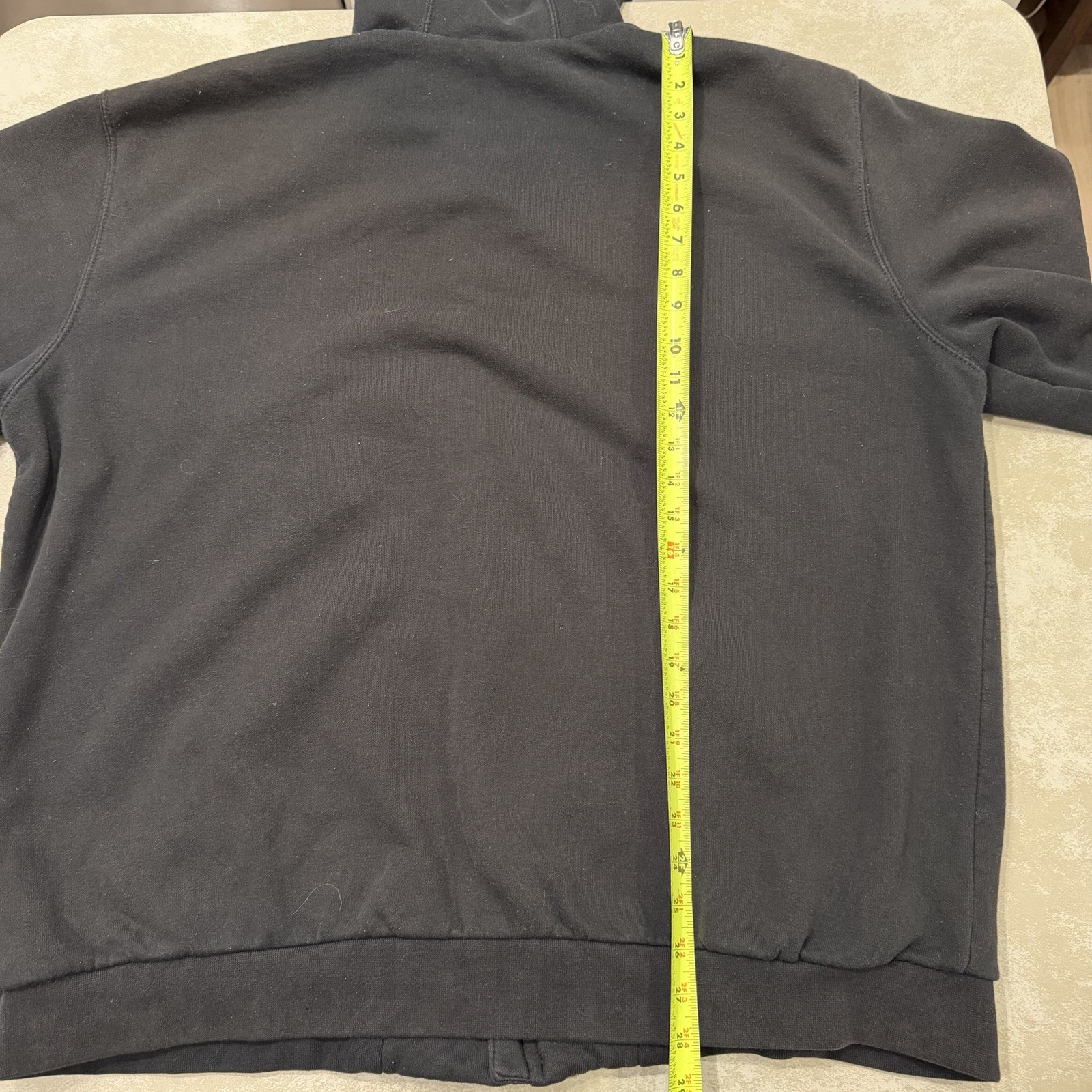 Carhartt Rain Defender Loose Fit Zip Hoodie XL Black Workwear Jacket thumbnail 4