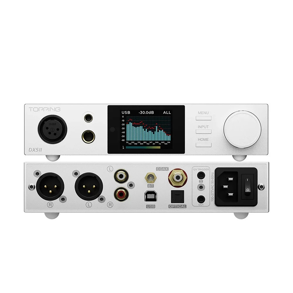 Topping DX5 II DAC & Headphone Amp - Silver