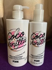 Victoria's Secret Pink Coco Vanilla comforting body lotion  body oil set