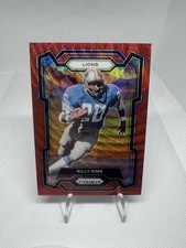 2023 Panini Prizm #95 Billy Sims Red Wave #/149