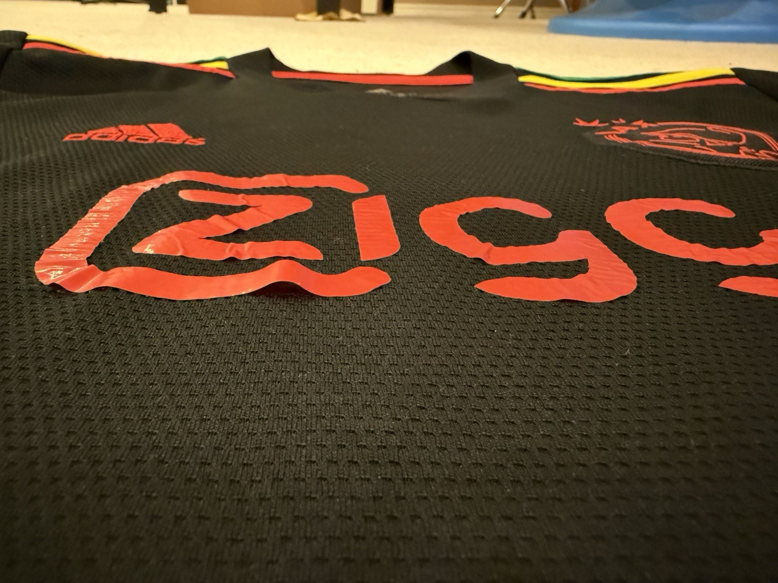 RARE Adidas Ajax Amsterdam x Bob Marley Kit Authentic (customized) image 7