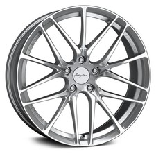 Breyton Fascinate Wheel 20x8.5 35 5x120.65 72.5 Silver Single Rim Breyton Fascinate Wheel 20x8.5 35 5x120.65 72.5 Silver Single Rim
