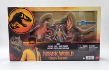 Jurassic World Chaos Theory “BEN” Escape Pack Dinosaur Action Figure Netflix New