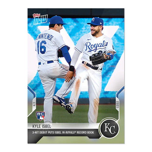 2021 Topps Now 9 Kyle Isbel