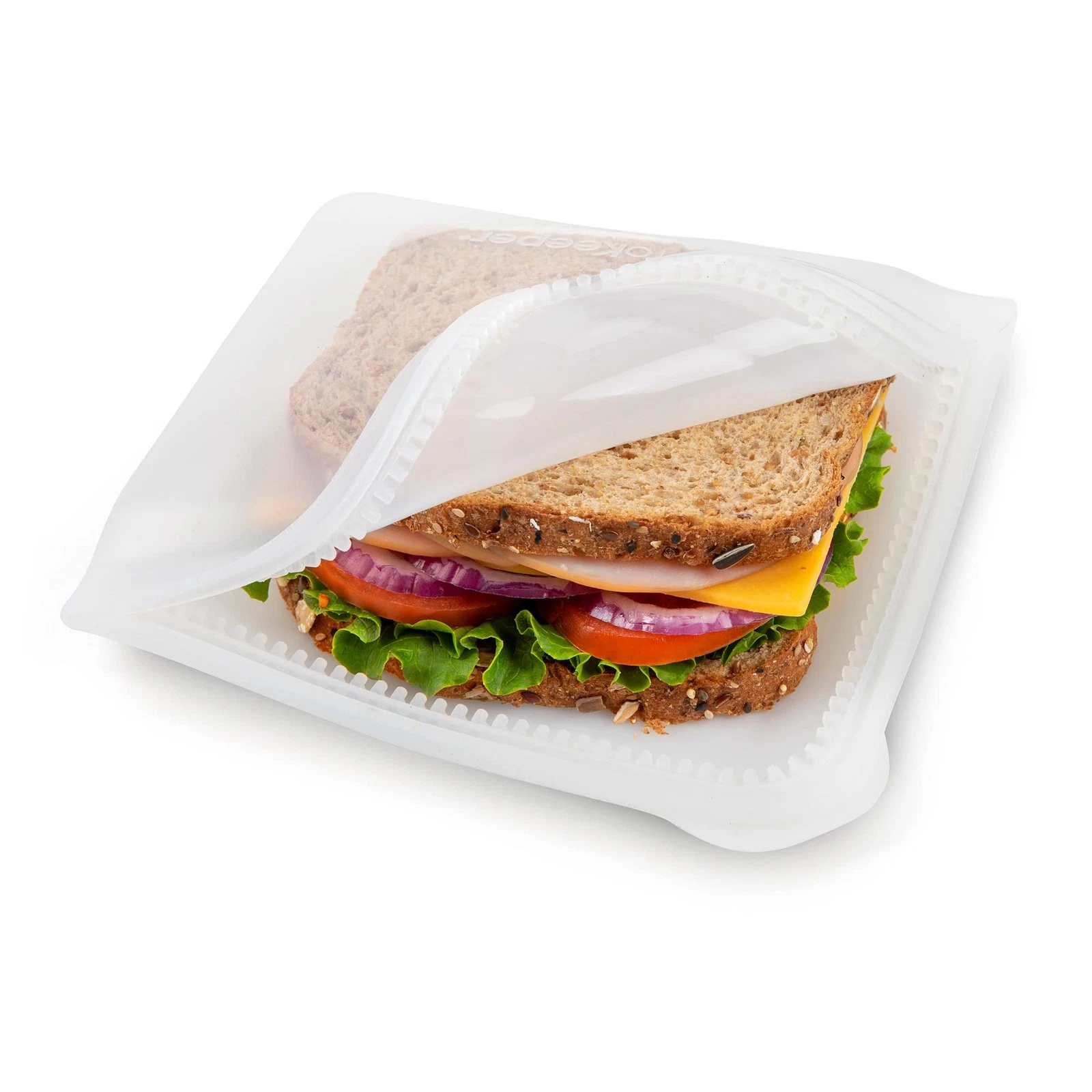 Dual-Zipper 100% Silicone Sandwich Bag, Clear – Reusable, Leak-Proof, Eco-Fri...
Opens in a new wind