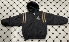 Boy's Youth Puma Full Zip Puffer Jacket With Hood Pre-owned Size Large