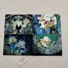 CookieRun Kingdom TCG White Lily Cookie CG Art Card Set (4pcs) Braverse