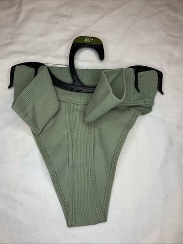 No Boundaries Women's Seamless Low Rise Thong Panties Size XL (15-17) Wild Sage - Picture 3 of 3