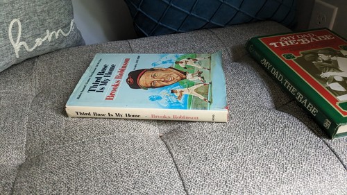 Third Base Is My Home Brooks Robinson by Jack Tobin HC Baseball Book - Imagen 5 de 13