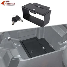 🌟Center Console Organizer Gun Safe Box with Key Lock For Silverado SIERR 2022+