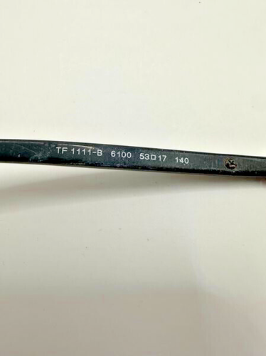 Tiffany & Co. Half Rim Eyeglasses Frames TF 1111-B 6100 Silver Blue 53-17-140 - Picture 12 of 14