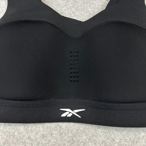 Reebok PureMove Bra NWT Women's Size M Black Adjustable Workout Gym Training - Picture 2 of 11