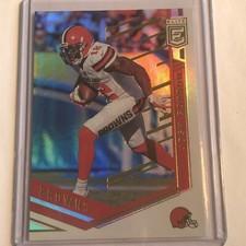 JOSH GORDON REFRACTOR SSP PRIZM 3/88 ASPIRATIONS SP 2018 Donruss Elite Football 