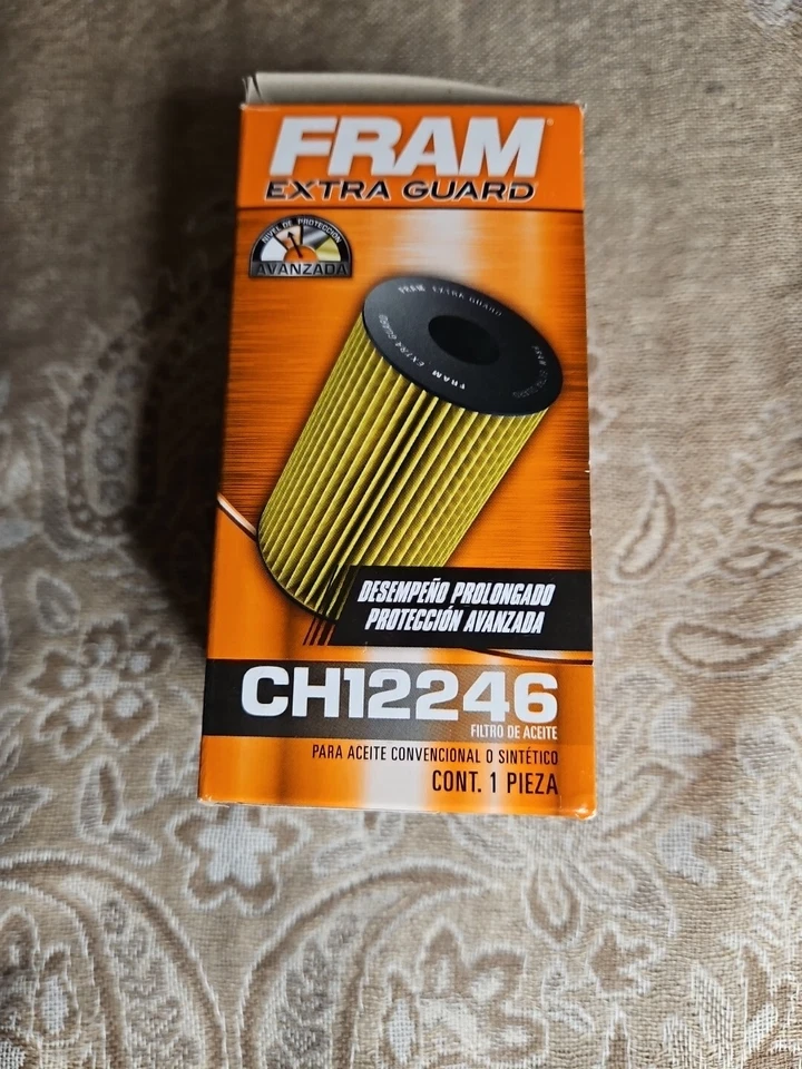 Filtro de aceite de motor Fram CH12246 para Chevrolet Trax 2016 1,4 L L4 gasolina DOHC turbo Foto 2 de 3