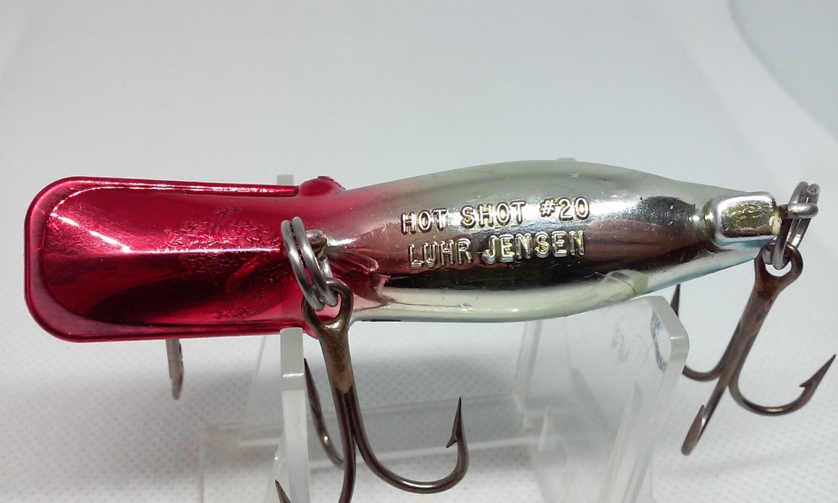 LUHR JENSEN Hot Shot #20 Silver Blue Pirate 2 1/4