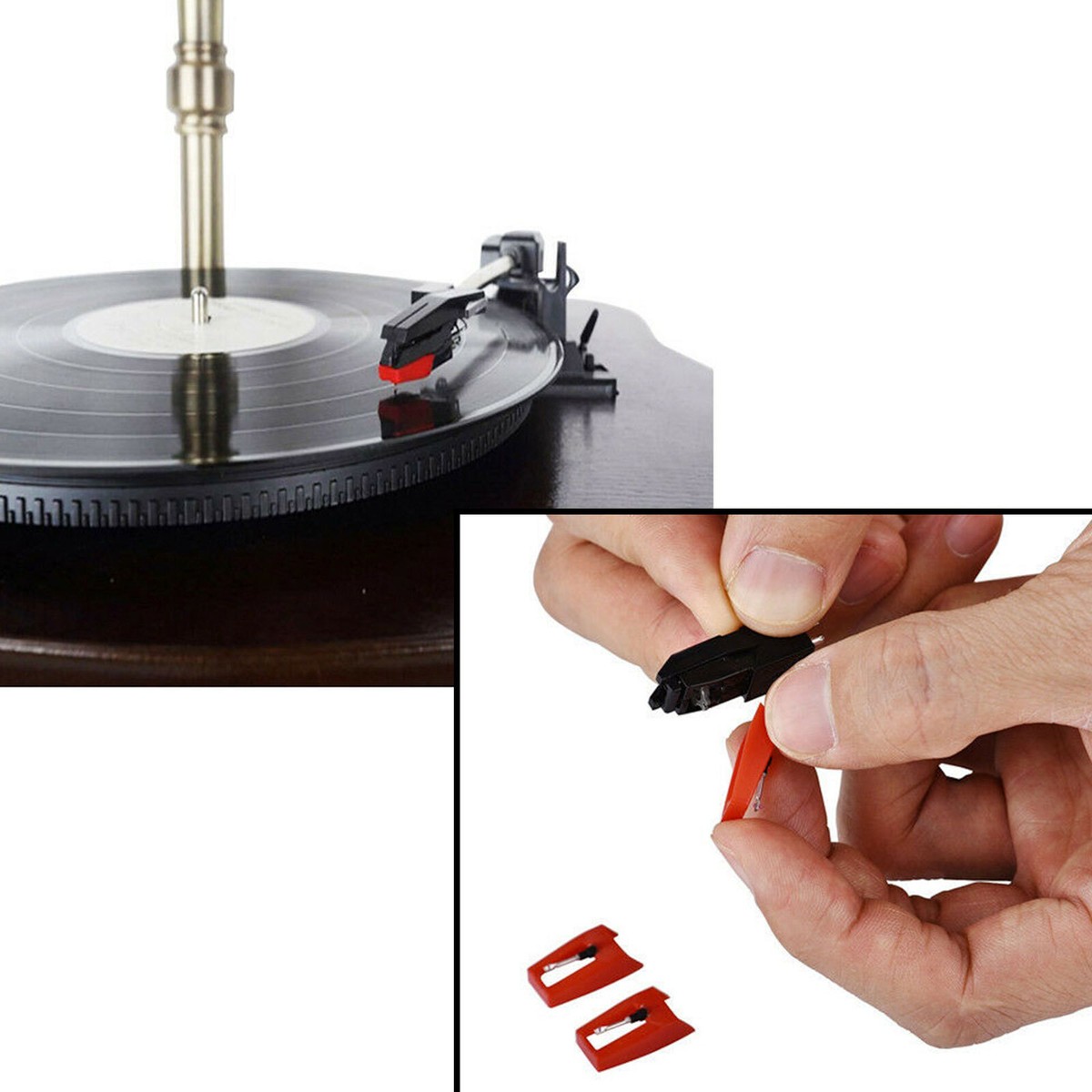 3Pcs Record Player Needle Turntable Stylus Replacement for Crosley
